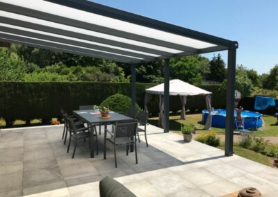 Réalisations Vertu® - les pergola en kit fabriquée en Belgique