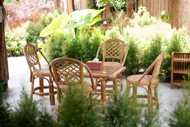  Terrasse dans un jardin