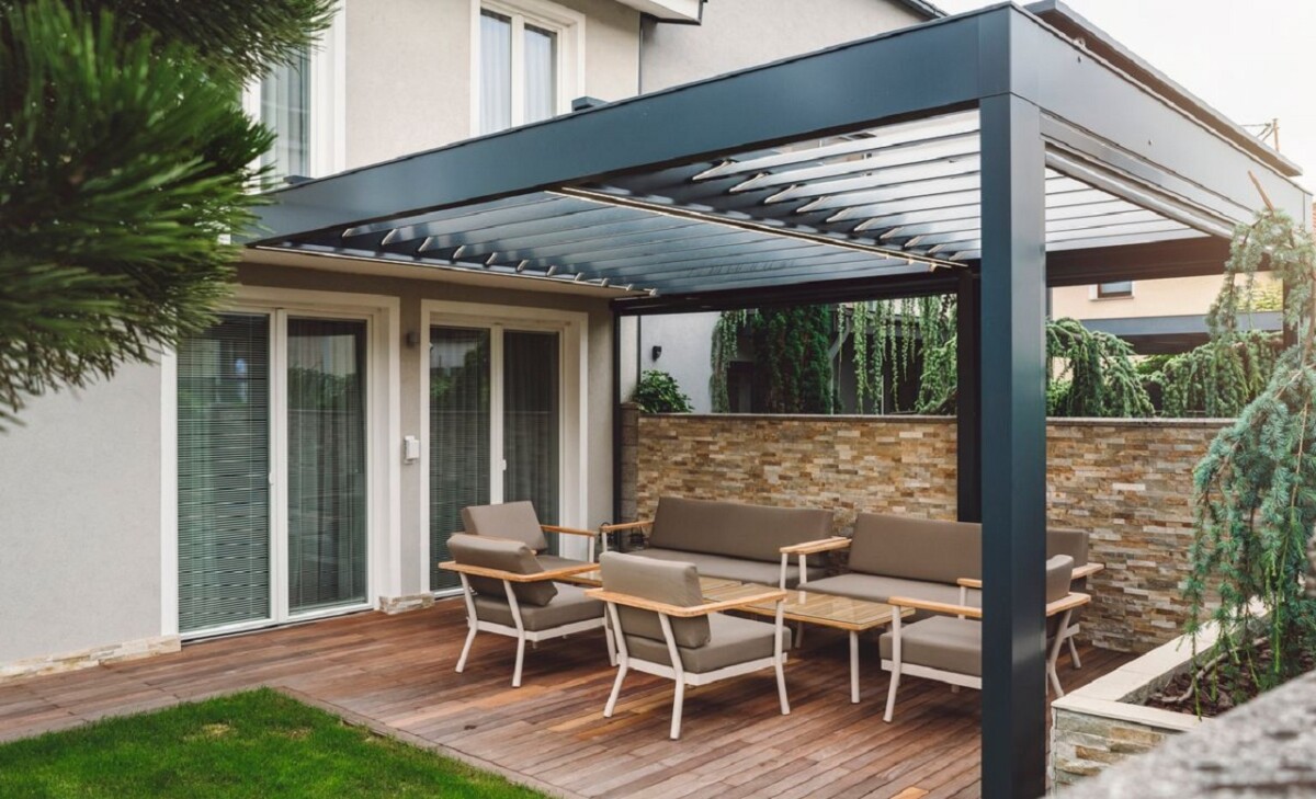 pergola en aluminium